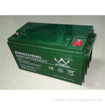 Wheel Chair / UPS 12 volt 65ah Deep Cycle Lead Acid Battery